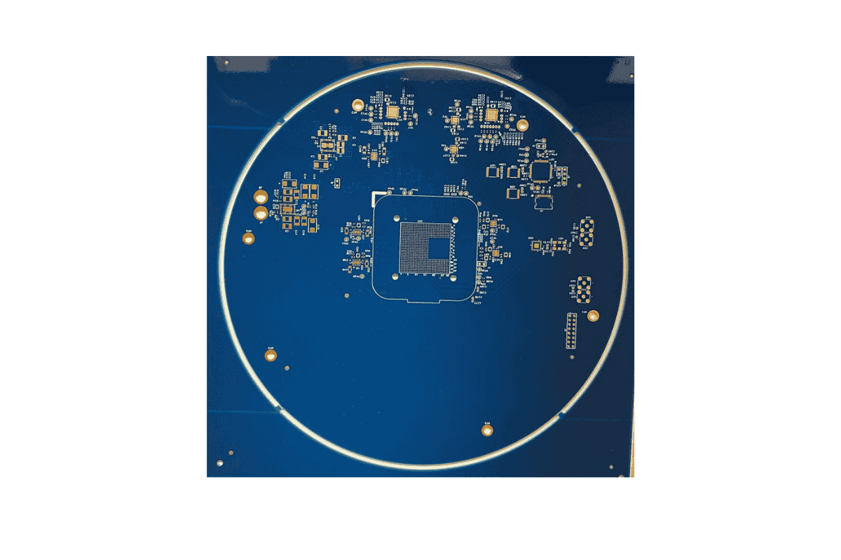 12 Layer, Blind Vias, .064 Thick, ENIG, Impedance Control, Blue Mask!